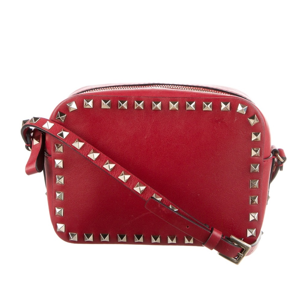 VALENTINO LEATHER ROCKSTUD CROSSBODY BAG - Picture 4 of 5
